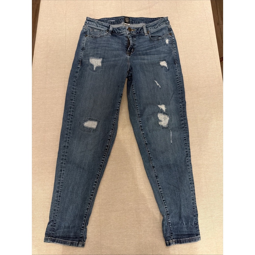 Lane Bryant Boyfriend Blue Jeans Size 12R